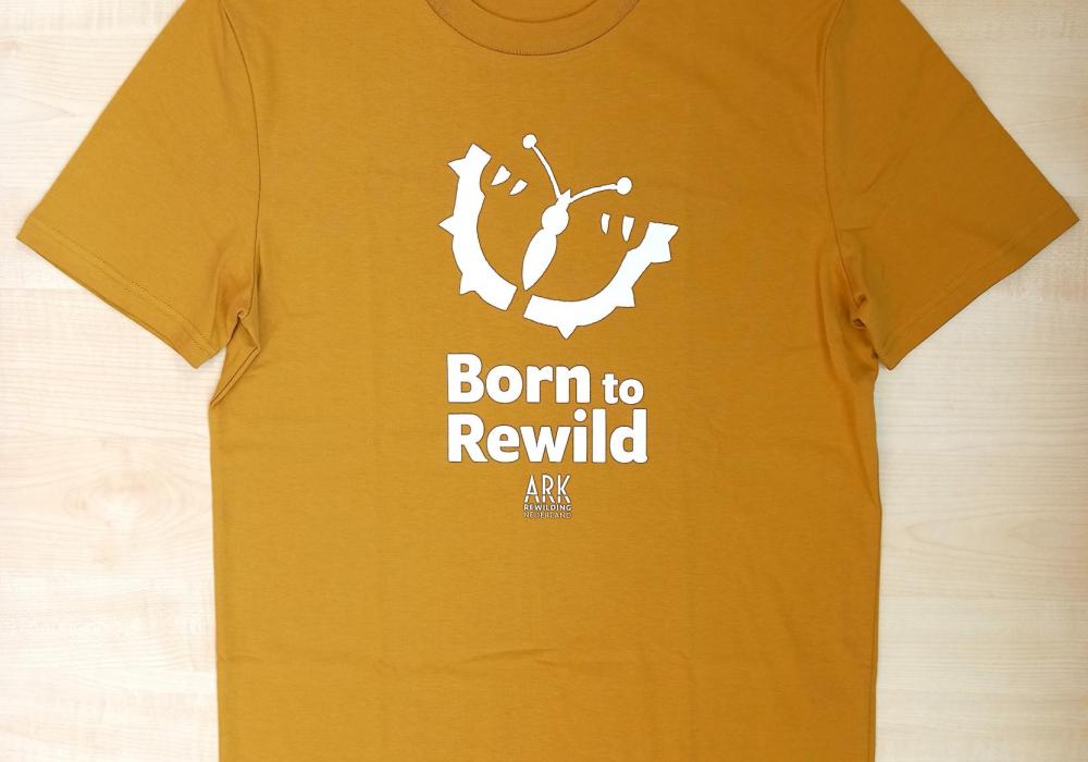Born to Rewild vlinder oker