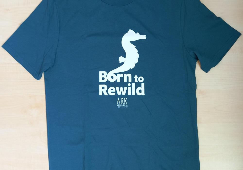 Born to Rewild zeepaard petrol